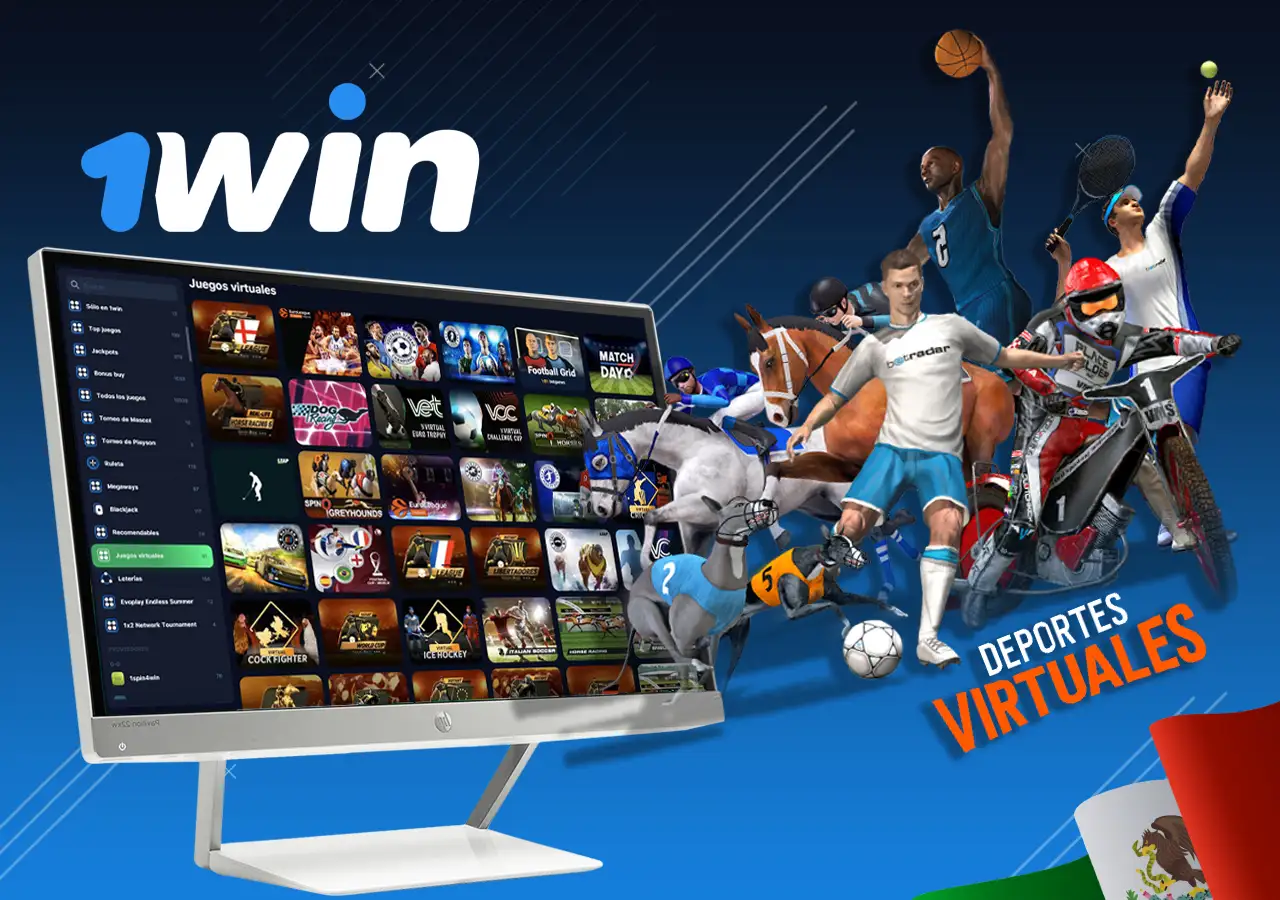 Juegos deportivos virtuales populares en 1win