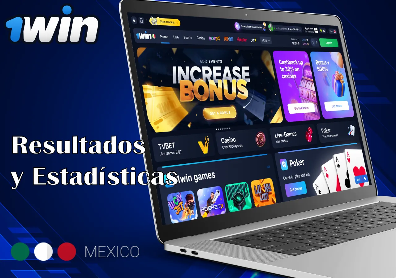 Analice las estadísticas para aumentar sus posibilidades de ganar en 1win Mexico