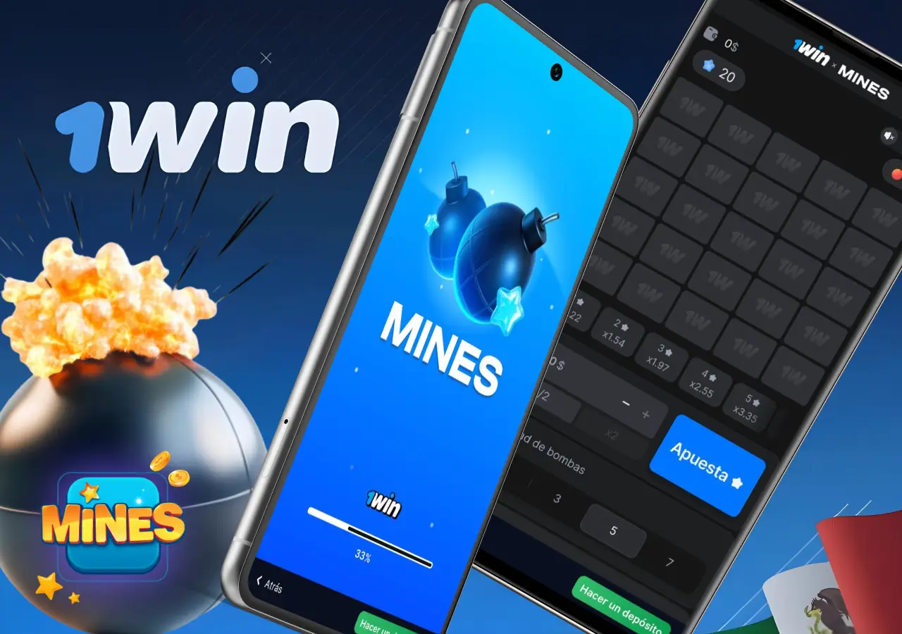Slot Mines con minas ocultas, multiplicadores y emocionantes premios en cada jugada